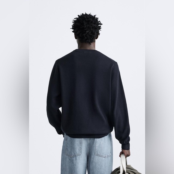 ZARA | Mercerized Finished Sweater - Picture 3 of 17